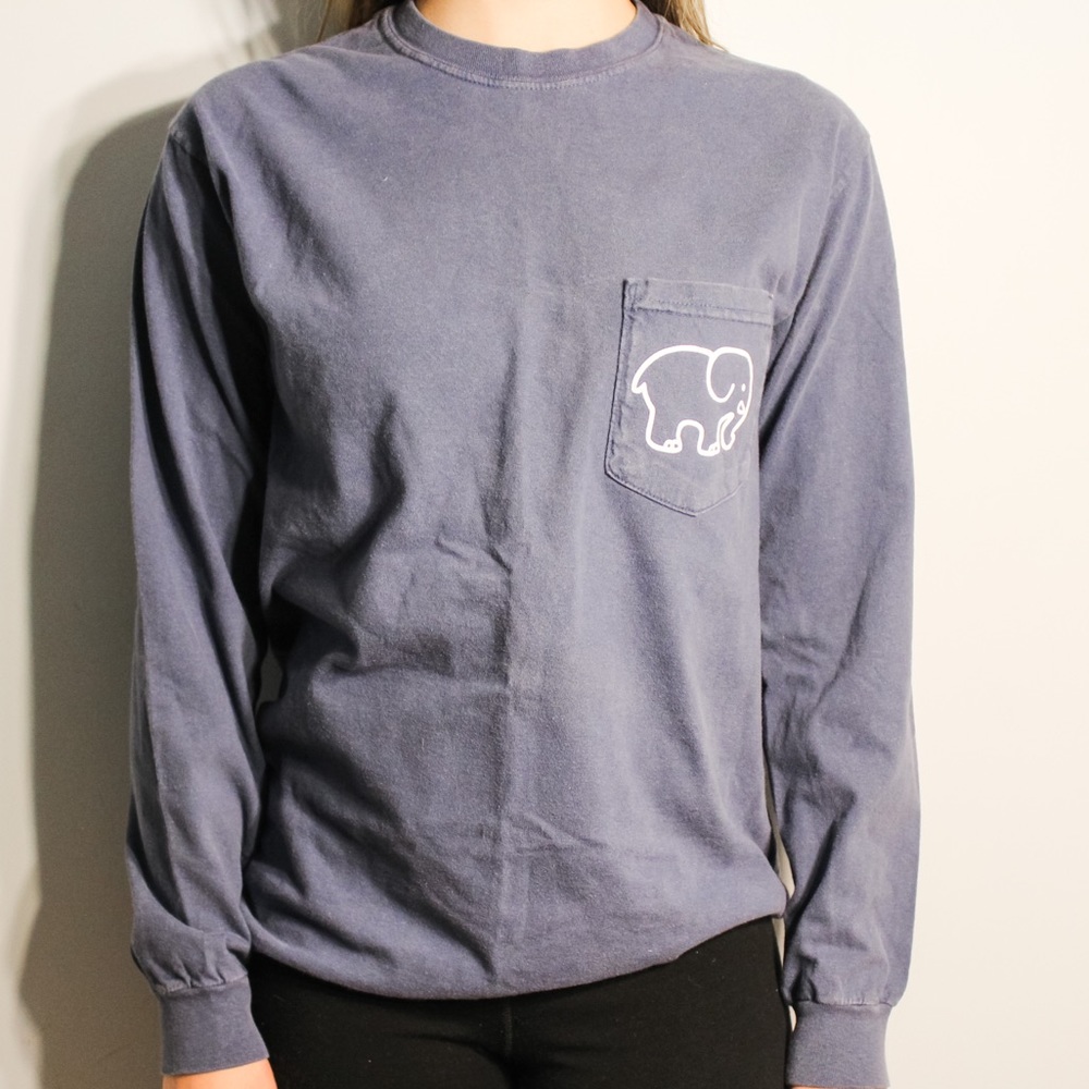 Blue Ivory Ella Long Sleeved Shirt